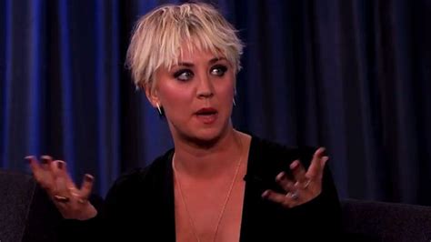 kaley cuoco nudes|Kaley Cuoco Reacts to Nude Photo Leak: I Didnt Believe They。